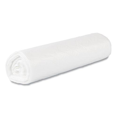 High-Density Commercial Can Liners Value Pack, 45 gal, 14 mic, 40" x 46", Natural, 25 Bags/Roll, 10 Interleaved Rolls/Carton. Picture 4