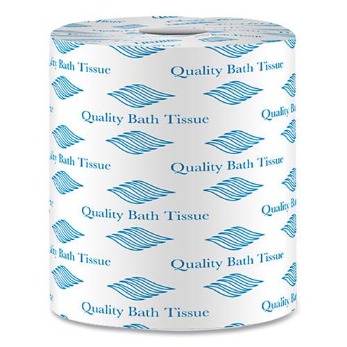 Bath Tissue, Septic Safe, 2-Ply, White, 500 Sheets/Roll, 96 Rolls/Carton. Picture 3