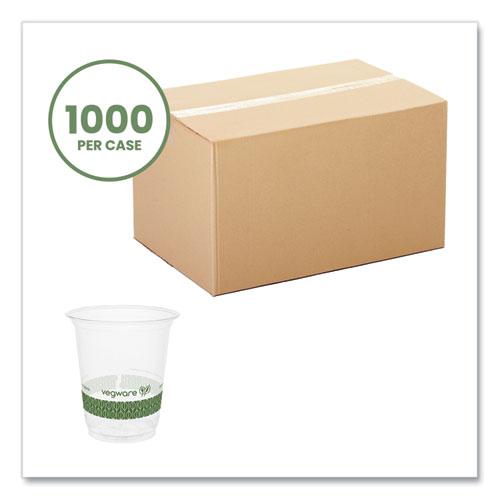 76-Series Cold Cup, 7 oz, Clear/Green, 1,000/Carton. Picture 2