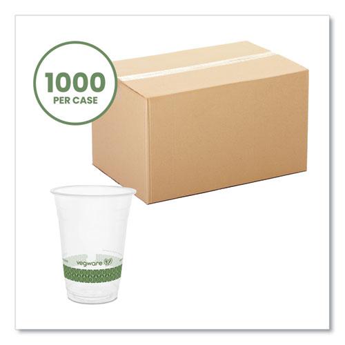 96-Series Cold Cup, 16 oz, Clear/Green, 1,000/Carton. Picture 2