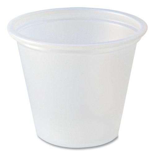 Portion Cups, 1 oz, Translucent, 250/Sleeve, 10 Sleeve/Carton. Picture 1