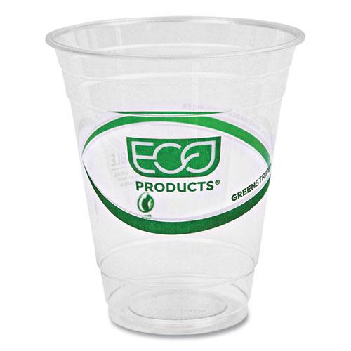 GreenStripe Renewable and Compostable Cold Cups, 12 oz, Clear, 50/Pack, 20 Packs/Carton. Picture 1