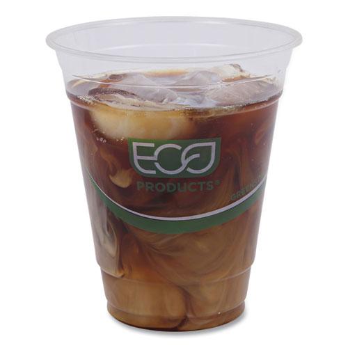 GreenStripe Renewable and Compostable Cold Cups, 12 oz, Clear, 50/Pack, 20 Packs/Carton. Picture 7