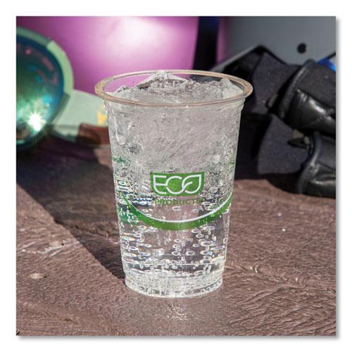 GreenStripe Renewable and Compostable Cold Cups, 12 oz, Clear, 50/Pack, 20 Packs/Carton. Picture 8