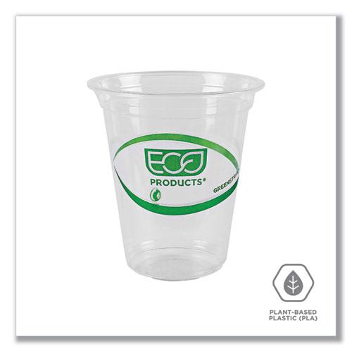GreenStripe Renewable and Compostable Cold Cups, 16 oz, Clear, 50/Pack, 20 Packs/Carton. Picture 5