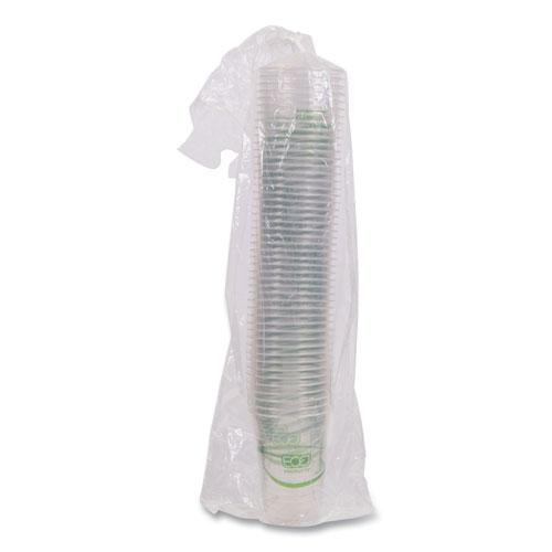 GreenStripe Renewable and Compostable Cold Cups, 16 oz, Clear, 50/Pack, 20 Packs/Carton. Picture 8