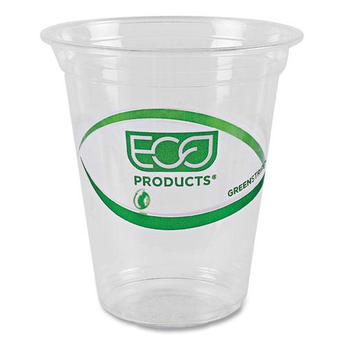 GreenStripe Renewable and Compostable Cold Cups Convenience Pack, Clear, 16 oz, 50/Pack. Picture 1