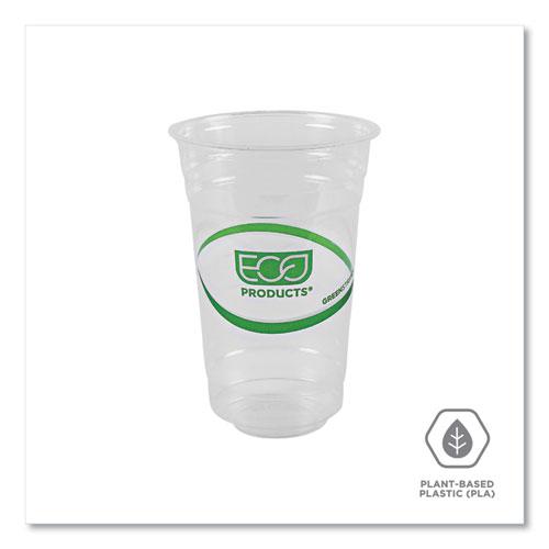 GreenStripe Renewable and Compostable Cold Cups, 20 oz, Clear, 50/Pack, 20 Packs/Carton. Picture 5