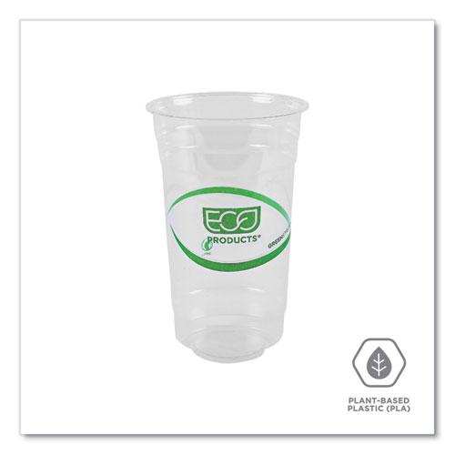 GreenStripe Renewable and Compostable PLA Cold Cups, 24 oz, 50/Pack, 20 Packs/Carton. Picture 5