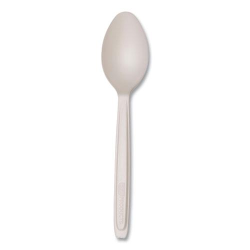 Cutlery for Cutlerease Dispensing System, Spoon, 6", White, 960/Carton. Picture 1