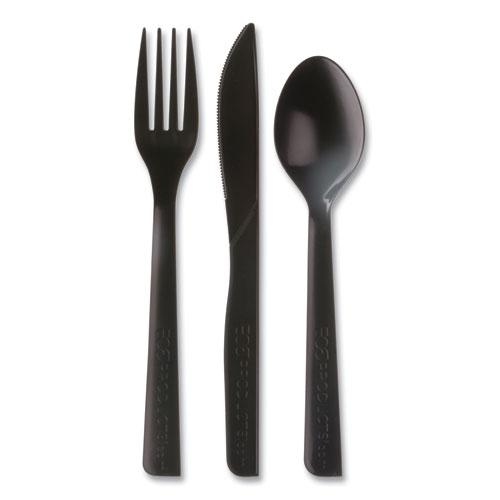 100% Recycled Content Cutlery Kit - 6", 250/Carton. Picture 1