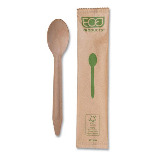 Wood Cutlery, Spoon, Natural, 500/Carton. Picture 2