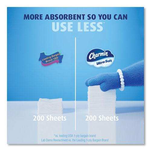Ultra Soft Bathroom Tissue, Mega Roll, Septic Safe, 2-Ply, White, 224 Sheets/Roll, 12 Rolls/Pack. Picture 6