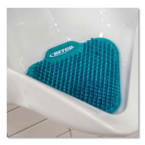 Anti-Splash Urinal Screen, Ocean Breeze Scent, Turquoise, 1 lb, 60/Carton. Picture 2