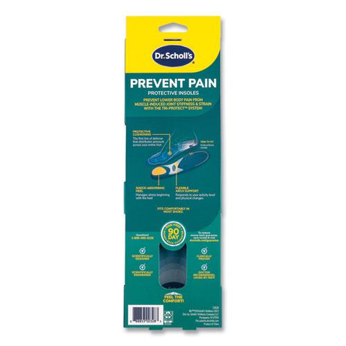 Prevent Pain Protective Insoles for Men, Men's Size 8 to 14, Blue. Picture 3