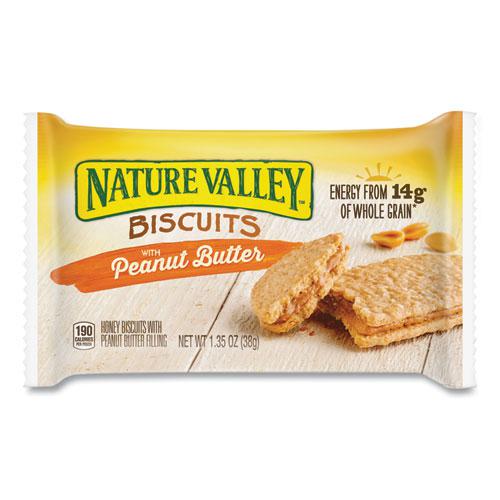 Biscuits, Peanut Butter, 1.35 oz Packet, 16/Box. Picture 2