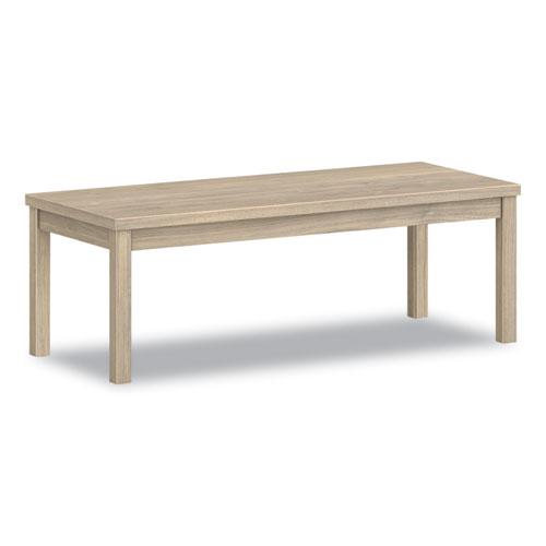 80000 Series Laminate Occasional Coffee Table, Rectangular, 48w x 20d x 16h, Kingswood Walnut. Picture 1