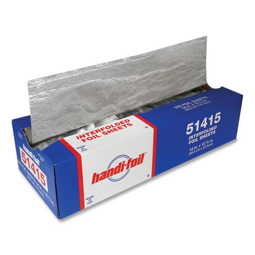 Interfolded Foil Sheets, 14 x 10.75, 6/Carton. Picture 1