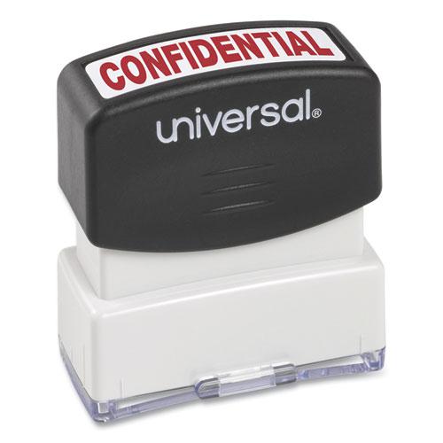 Message Stamp, CONFIDENTIAL, Pre-Inked One-Color, Red. Picture 2
