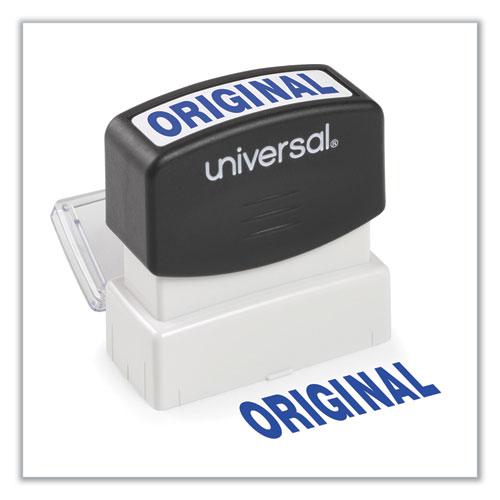 Message Stamp, ORIGINAL, Pre-Inked One-Color, Blue. Picture 1