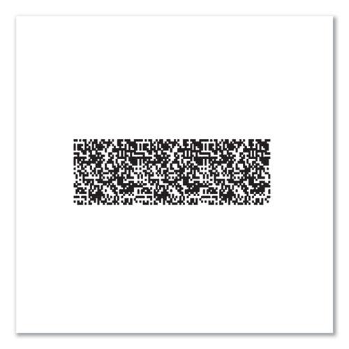 Security Stamp, Obscures Area 1.69 x 0.56, Black. Picture 3