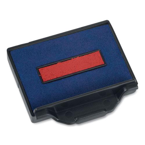 T5430 Professional Replacement Ink Pad for Trodat Custom Self-Inking Stamps, 1" x 1.63", Blue/Red. Picture 1