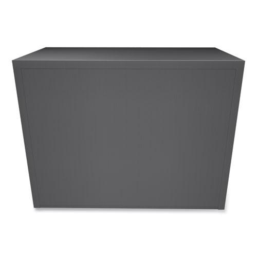 Brigade 700 Series Lateral File, 2 Legal/Letter-Size File Drawers, Charcoal, 36" x 18" x 28". Picture 4