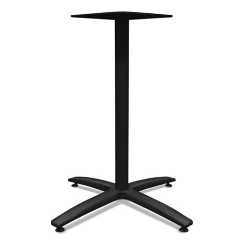 Between Seated-Height X-Base for 30" to 36" Table Tops, 26.18w x 29.57h, Black. Picture 2