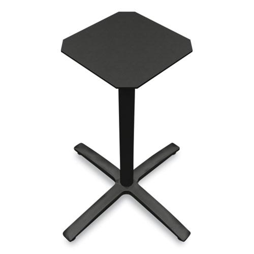 Between Seated-Height X-Base for 30" to 36" Table Tops, 26.18w x 29.57h, Black. Picture 3