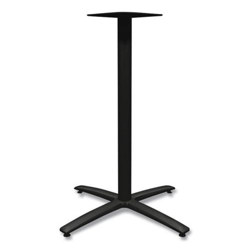 Between Standing-Height X-Base for 42" Table Tops, 32.68w x 41.12h, Black. Picture 2
