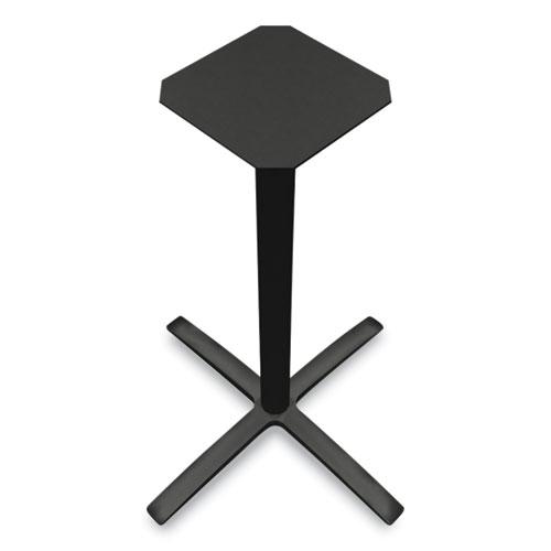 Between Standing-Height X-Base for 42" Table Tops, 32.68w x 41.12h, Black. Picture 3
