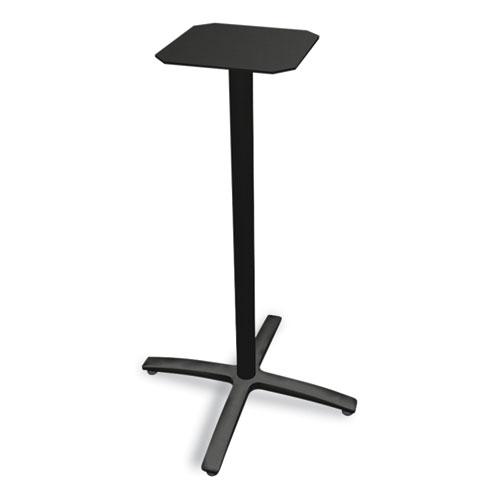 Between Standing-Height X-Base for 30" to 36" Table Tops, 26.18w x 41.12h, Black. Picture 3