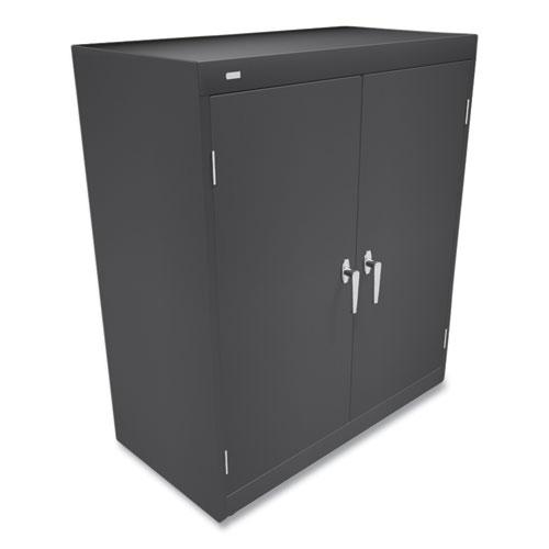 Assembled Storage Cabinet, 36w x 18.13d x 41.75h, Charcoal. Picture 3