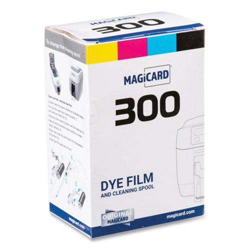 300 Dual YMCKO/2 Printer Ribbon, Black/Cyan/Magenta/Yellow. Picture 1