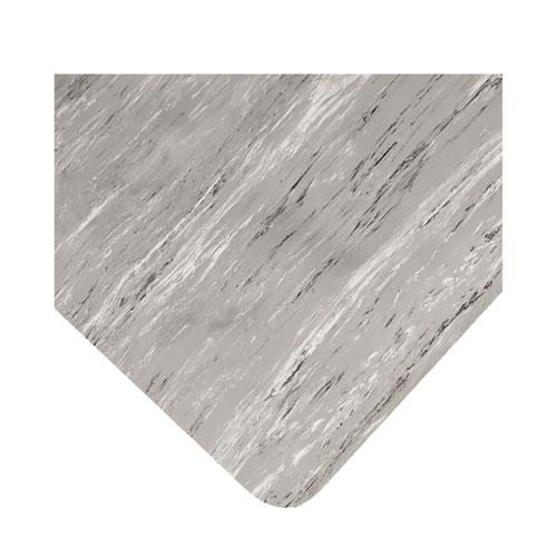 Cushion-Step Marbleized Rubber Mat, 24 x 36, Gray. Picture 3