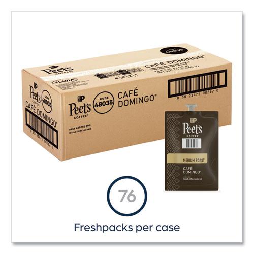 Peet's Coffee Cafe Domingo Freshpack, Cafe Domingo, 0.35 oz Pouch, 76/Carton. Picture 3