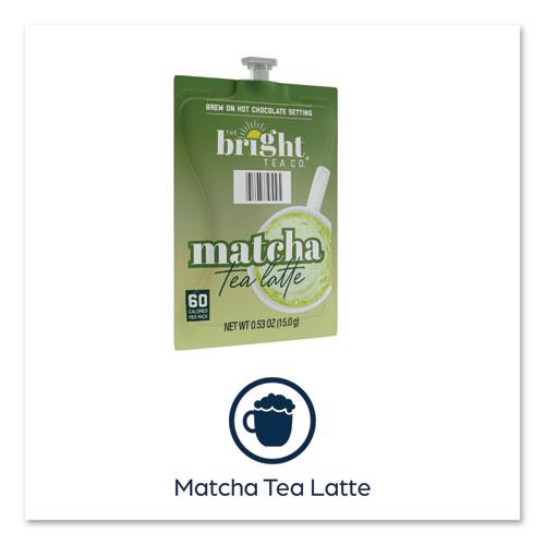 Bright Tea Co. Matcha Latte Freshpack, Matcha Tea Latte, 0.53 oz Pouch, 72/Carton. Picture 5