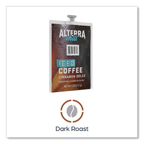 Alterra Cinnamon Dolce Iced Coffee Freshpack, Iced Cinnamon Dolce, 0.25 oz Pouch, 90/Carton. Picture 7