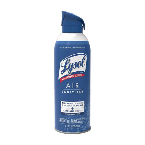 Air Sanitizer Spray, White Linen, 10 oz Aerosol Spray, 6/Carton. Picture 2