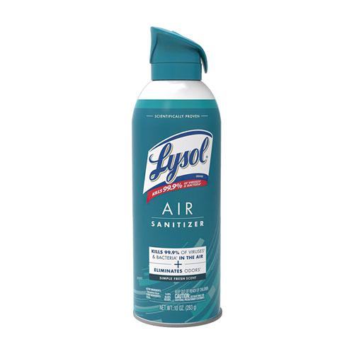 Air Sanitizer Spray, Simple Fresh, 10 oz Aerosol Spray, 6/Carton. Picture 2