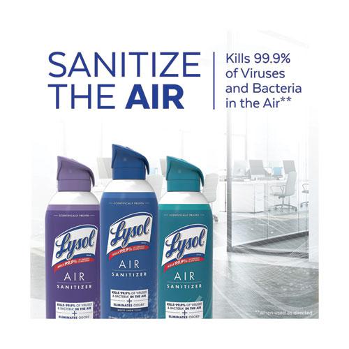 Air Sanitizer Spray, White Linen, 10 oz Aerosol Spray, 6/Carton. Picture 6