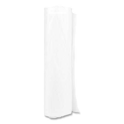 High-Density Commercial Can Liners, 33 gal, 11 mic, 33" x 40", Clear, 25 Bags/Roll, 20 Interleaved Rolls/Carton. Picture 4
