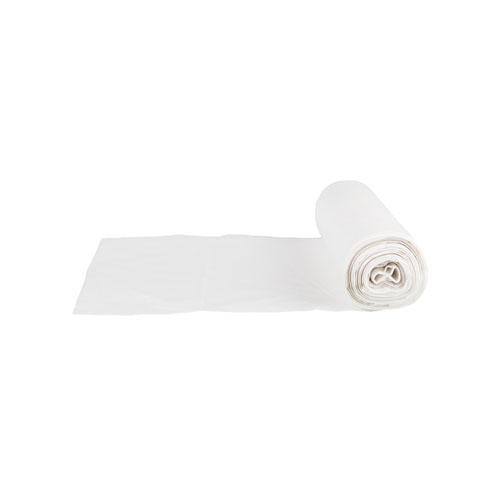 High-Density Commercial Can Liners Value Pack, 45 gal, 11 mic, 40" x 46", Clear, 25 Bags/Roll, 10 Interleaved Rolls/Carton. Picture 4