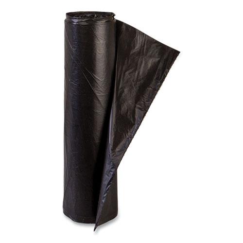 High-Density Commercial Can Liners, 16 gal, 6 mic, 24" x 33", Black, 50 Bags/Roll, 20 Perforated Rolls/Carton. Picture 2