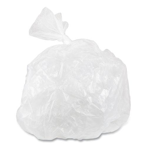 Food Bags, 22 qt, 1 mil, 10" x 24", Clear, 500/Carton. Picture 3