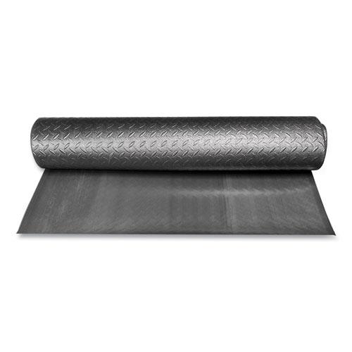 Tuff-Spun Foot-Lover Diamond Surface Mat, Rectangular, 24 x 36, Black. Picture 3