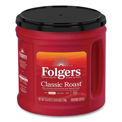 Coffee, Classic Roast, Ground, 25.9 oz Canister. Picture 1