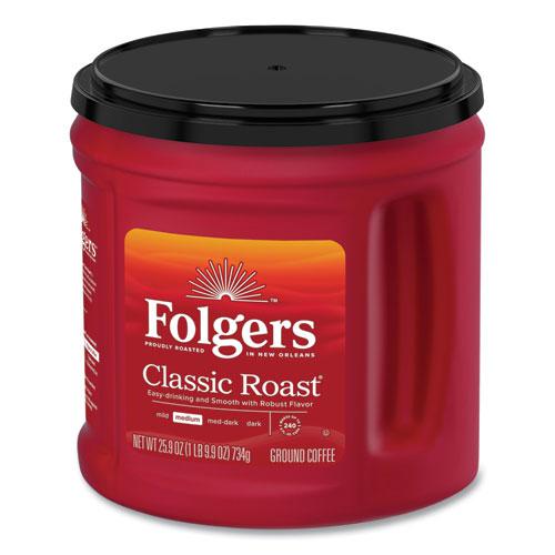 Coffee, Classic Roast, Ground, 25.9 oz Canister. Picture 3
