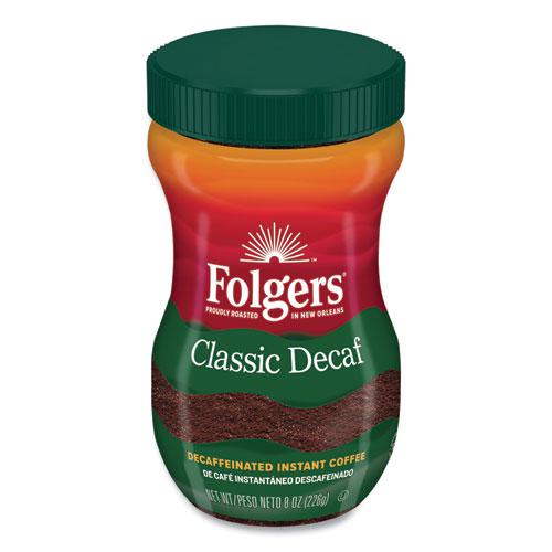Instant Coffee Crystals, Classic Decaf, 8 oz. Picture 4