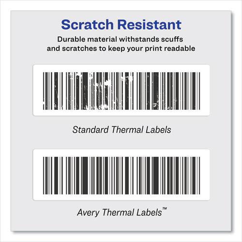 Multipurpose Thermal Labels, 3.5 x 1.3, White, 350/Roll, 2 Rolls/Box. Picture 6